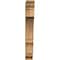 Ekena Millwork Balboa Traditional Rough Sawn Bracket, Western Red Cedar, 4"W x 22"D x 30"H BKT04X22X30BOA01RWR - alternate 3